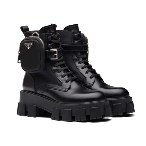 botines prada mujer originales|Prada Boots for Women .